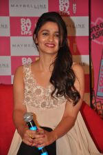 Alia Bhatt unveils Maybelline new collection in Canvas, Mumbai on 2nd May 2013 (27).JPG